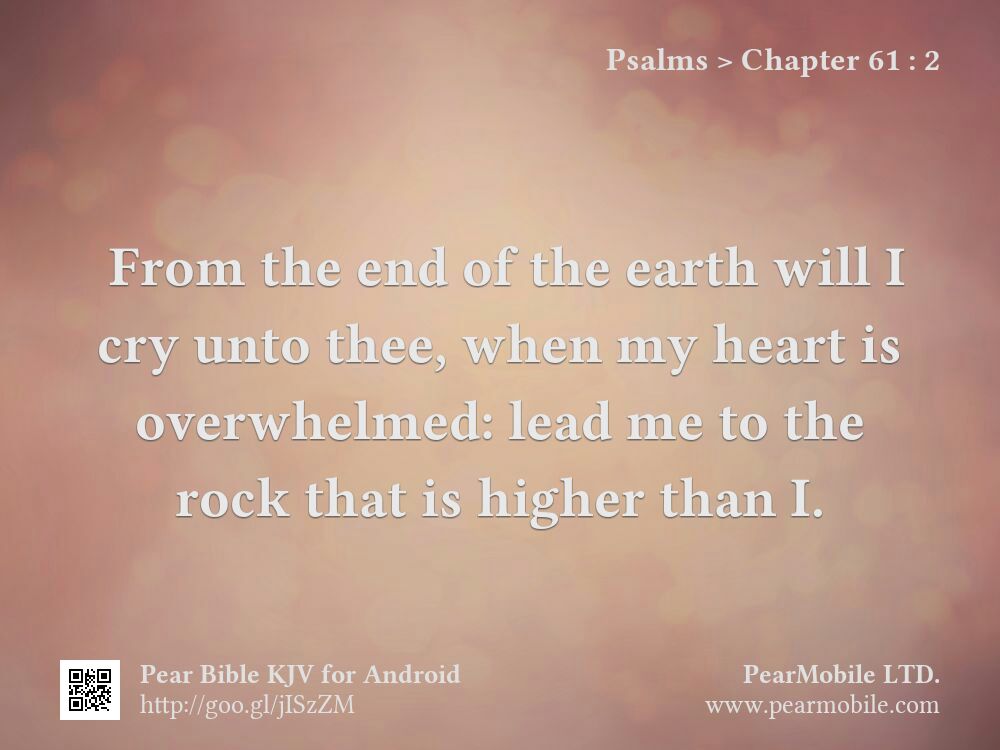 Psalms, Chapter 61:2